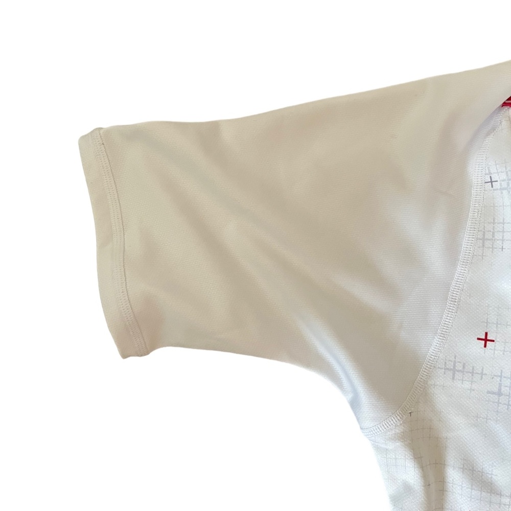 England Rugby Shirt 2018/2019 Canterbury Vapour Dri White Size Medium - Picture 3 of 11